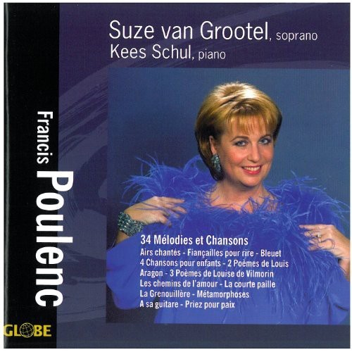 Poulenc F. - 34 Melodies Et Chansons in the group CD / Övrigt at Bengans Skivbutik AB (4049674)