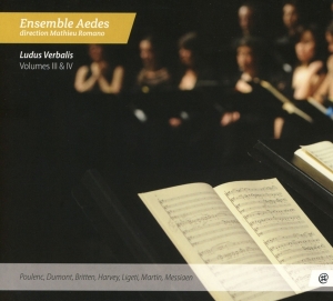 Ensemble Aedes - Ludus Verbalis Vol.3 & 4 in the group CD / Klassiskt,Övrigt at Bengans Skivbutik AB (4049709)
