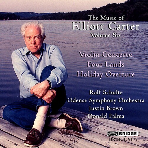 Carter E. - Violin Concerto/Four Laud in the group CD / Klassiskt at Bengans Skivbutik AB (4049722)