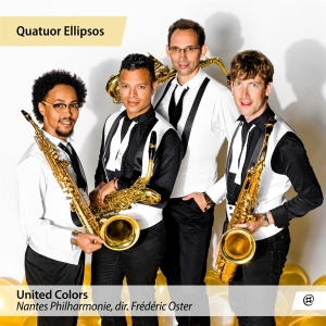 Quatuor Ellipsos - United Colors in the group CD / Klassiskt,Övrigt at Bengans Skivbutik AB (4049940)