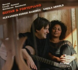 Arnold Sheila & Ramirez Alexander-Sergei - Guitar & Fortepiano in the group CD / Klassiskt,Övrigt at Bengans Skivbutik AB (4050065)