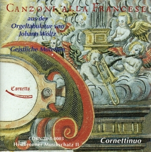 Cornettinuo - Geistliche Motetten/Canzoni Alla Fr in the group CD / Klassiskt,Övrigt at Bengans Skivbutik AB (4050177)
