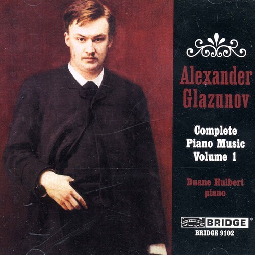 Glazunov Alexander - Complete Piano Music V.1 in the group CD / Klassiskt at Bengans Skivbutik AB (4050331)