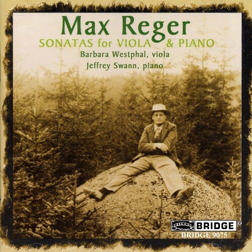 Reger M. - Sonatas For Viola & Piano in the group CD / Klassiskt at Bengans Skivbutik AB (4050452)