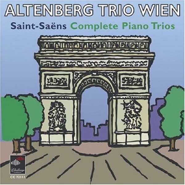 Saint-Saens C. - Complete Piano Trios in the group CD / Bestsellers at Bengans Skivbutik AB (4050482)
