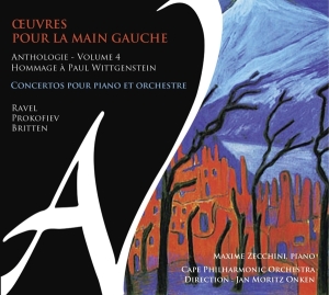 Zecchini Mazime - Ouvres Pour La Main Gauche Vol.4 in the group CD / Klassiskt,Övrigt at Bengans Skivbutik AB (4050548)