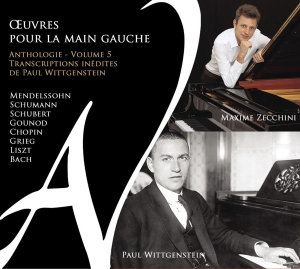 Zecchini Maxime - Oeuvres Pour La Main Gauche Vol.5 in the group CD / Klassiskt,Övrigt at Bengans Skivbutik AB (4050760)