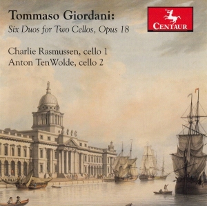 Rasmussen Charlie - Giordani: Six Duos For Two Cellos, Opus  in the group CD / Klassiskt,Övrigt at Bengans Skivbutik AB (4051244)
