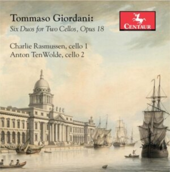 Charlie Rasmussen - Giordani: Six Duos For Two Cellos, Opus 18 in the group CD / Klassiskt at Bengans Skivbutik AB (4051244)