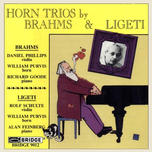 Brahms/Ligeti - Horn Trios in the group OTHER / Övrigt / at Bengans Skivbutik AB (4051394)