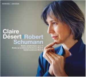 Claire Desert - Schumann: Etudes Symphoniques/Geistervariat./E.A. in the group CD / Klassiskt,Övrigt at Bengans Skivbutik AB (4051528)