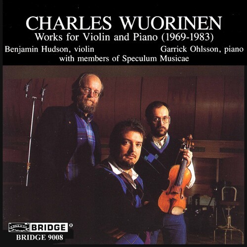 Wuorinen C. - Works For Violin And Pian in the group CD / Bestsellers at Bengans Skivbutik AB (4051605)