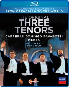 Blandade Artister - The Original Three Tenors (Bluray) in the group MUSIK / Musik Blu-Ray / Klassiskt at Bengans Skivbutik AB (4051829)