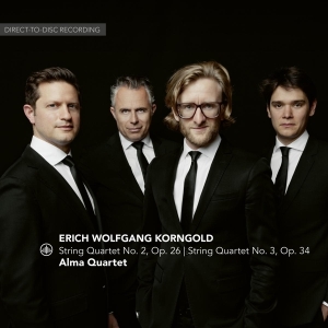 Alma Quartet - Korngold: String Quartet No. 2, Op. 26/S in the group CD / Klassiskt,Övrigt at Bengans Skivbutik AB (4052538)