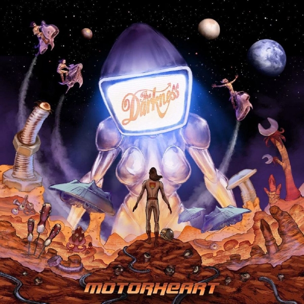 Darkness The - Motorheart in the group VINYL / Bestsellers at Bengans Skivbutik AB (4052578)