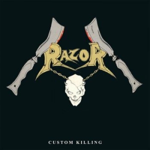 Razor - Custom Killing (Black Vinyl Lp) in the group VINYL / Hårdrock/ Heavy metal at Bengans Skivbutik AB (4053506)