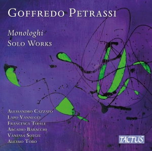 Petrassi Goffredo - Monologhi in the group CD / New releases / Classical at Bengans Skivbutik AB (4053763)