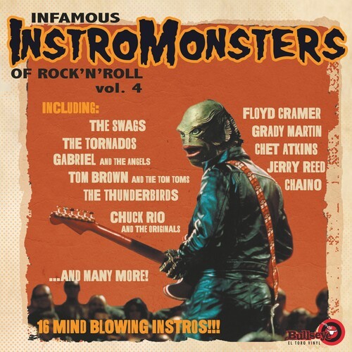 Blandade Artister - Infamous Instromonsters Vol.4 in the group OTHER / Övrigt / at Bengans Skivbutik AB (4054083)