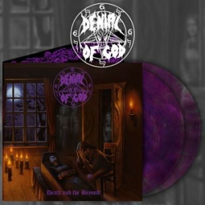 Denial Of God - Death And The Beyond (Purple Marble in the group VINYL / Dansk Musik,Hårdrock at Bengans Skivbutik AB (4055302)