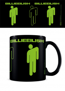 Billie Eilish - Stickman Black Mug in the group OTHER / Merch Mugs at Bengans Skivbutik AB (4057941)