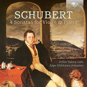 Schubert Franz - 4 Sonatas For Violin & Piano in the group Externt_Lager /  at Bengans Skivbutik AB (4058516)