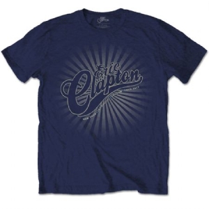 Eric Clapton - Eric Clapton Unisex Tee: Logo Rays (L) in the group OTHER / -Start Tshirt at Bengans Skivbutik AB (4062803)