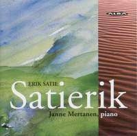 Satie Erik - Satierik - Piano Music in the group Externt_Lager /  at Bengans Skivbutik AB (4063260)