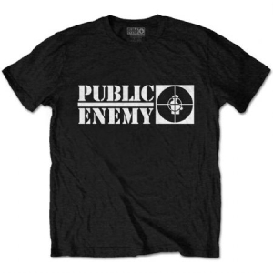 Public Enemy - Public  Enemy Unisex Tee : Crosshairs Logo in the group MERCH / T-Shirt / Summer T-shirt 23 at Bengans Skivbutik AB (4063553r)