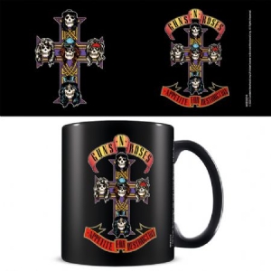 Guns N' Roses - Guns N' Roses (Appetite Cross) Black Mug i gruppen VI TIPSAR / Tips Merch hos Bengans Skivbutik AB (4063702)
