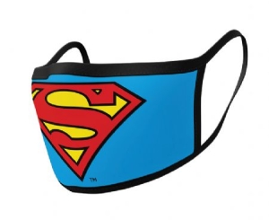 Superman - Superman (Logo) Face mask (2-pack) in the group OTHER / CDON - Exporterade Artiklar_Manuellt / Merch_CDON_exporterade at Bengans Skivbutik AB (4063968)