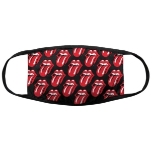 Rolling Stones - Tongue Repeat Bl Face Mask in the group OTHER / Merch Face Masks at Bengans Skivbutik AB (4064018)