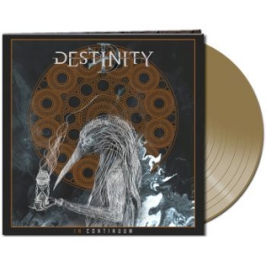 Destinity - In Continuum (Gold Vinyl Lp) in the group VINYL / Hårdrock/ Heavy metal at Bengans Skivbutik AB (4065260)
