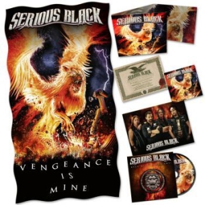 Serious Black - Vengeance Is Mine (Limited Boxset) in the group CD / Upcoming releases / Hardrock/ Heavy metal at Bengans Skivbutik AB (4065270)