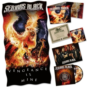Serious Black - Vengeance Is Mine (Limited Boxset) in the group CD / Hårdrock at Bengans Skivbutik AB (4065270)