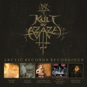 Kult Ov Azazel - Arctic Records Recordings (5 Cd) in the group CD / Hårdrock/ Heavy metal at Bengans Skivbutik AB (4065726)