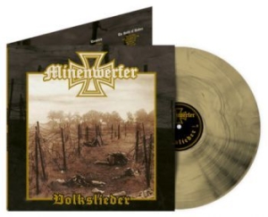 Minenwerfer - Volkslieder (Gold Marbled Vinyl Lp) in the group VINYL / Hårdrock/ Heavy metal at Bengans Skivbutik AB (4066392)