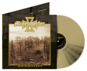 Minenwerfer - Volkslieder (Gold Vinyl Lp) in the group VINYL / Hårdrock/ Heavy metal at Bengans Skivbutik AB (4066393)