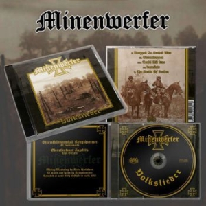 Minenwerfer - Volkslieder in the group CD / Hårdrock/ Heavy metal at Bengans Skivbutik AB (4066405)