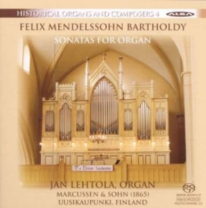 Felix Mendelssohn - Sonatas For Organ in the group MUSIK / SACD / Klassiskt at Bengans Skivbutik AB (4066918)
