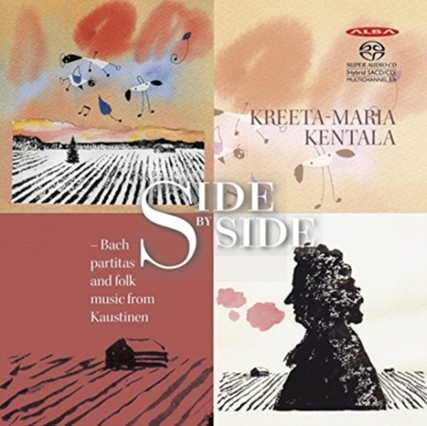 Various - Side By Side: Bach Partitas & Folk in the group Externt_Lager / at Bengans Skivbutik AB (4068522)