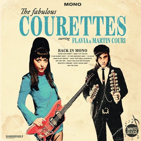 The Courettes - Back In Mono in the group CD / Rock at Bengans Skivbutik AB (4069082)