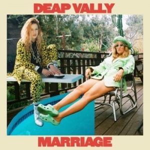 Deap Vally - Marriage (Transparent Red Vinyl) in the group VINYL / Rock at Bengans Skivbutik AB (4071315)