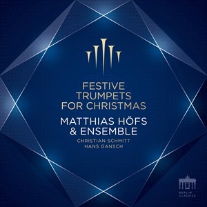 Tomaso Giovanni Albinoni George Fr - Festive Trumpets For Christmas in the group OUR PICKS / Christmas music on Vinyl & CD at Bengans Skivbutik AB (4071347)