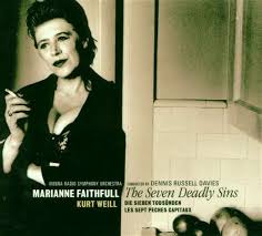 Faithfull Marianne Radio Symphony Orches - Kurt Weill: The Seven Deadly Sins in the group OTHER / MK Test 9 LP at Bengans Skivbutik AB (4073037)
