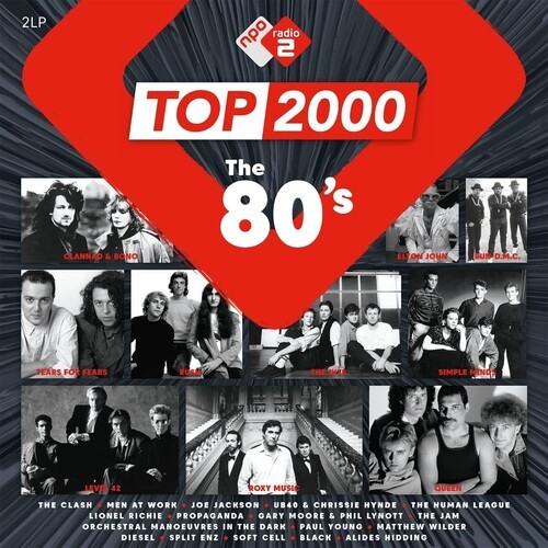 V/A - Top 2000: The 80's in the group VINYL / Pop at Bengans Skivbutik AB (4073044)