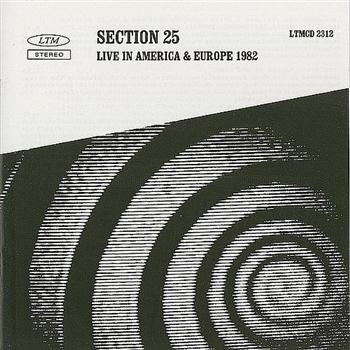 Section 25 - Live In Amaerica & Europe in the group CD / Pop at Bengans Skivbutik AB (4073217)