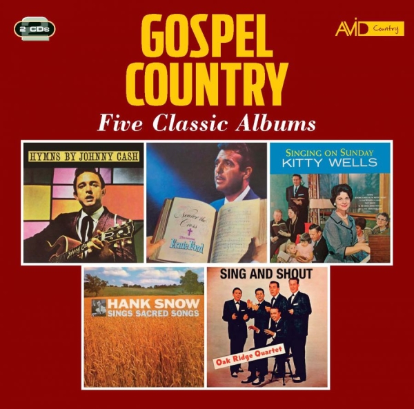 Various Artists - Country Gospel - Five Classic Album in the group CD / Bestsellers at Bengans Skivbutik AB (4073879)