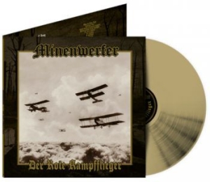 Minenwerfer - Der Rote Kampfflieger (Gold Vinyl L in the group VINYL / Hårdrock/ Heavy metal at Bengans Skivbutik AB (4073938)