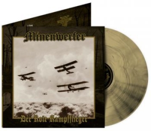 Minenwerfer - Der Rote Kampfflieger (Gold Marbled in the group VINYL / Hårdrock at Bengans Skivbutik AB (4073939)