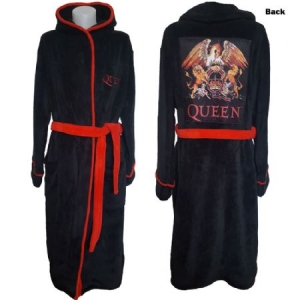 Queen - Queen Unisex Bathrobe : Classic Crest in the group CDON - Exporterade Artiklar_Manuellt / T-shirts_CDON_Exporterade at Bengans Skivbutik AB (4074175r)